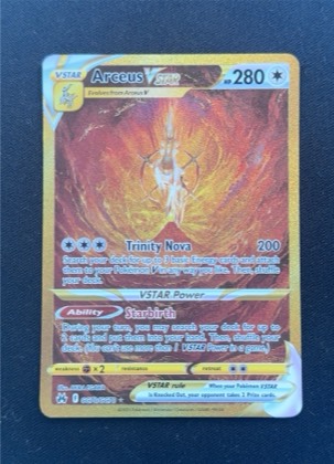 Arceus VSTAR graded 9