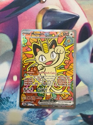 Meowth ex, graded 9.0
