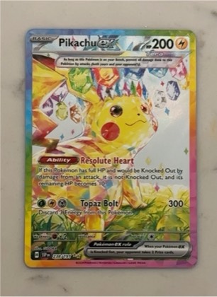 Pikachu ex, graded 10.0