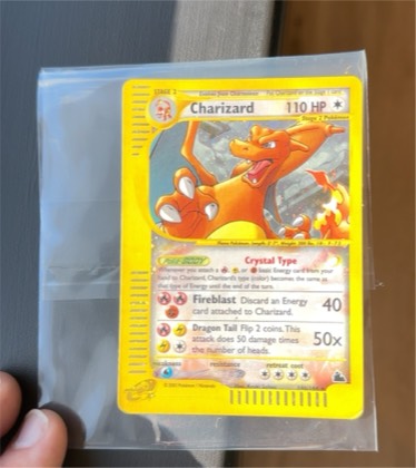 Charizard graded 9