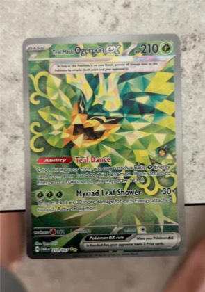 Teal Mask Ogerpon ex, graded 9.5