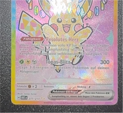 Pikachu ex graded 9