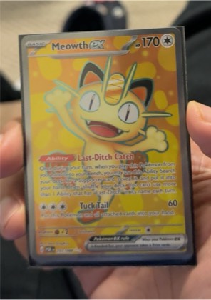 Meowth ex graded 9.5