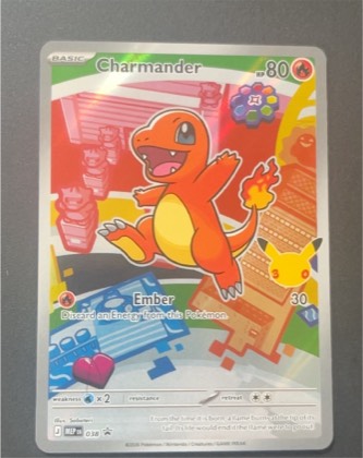Charmander - 038 graded 8