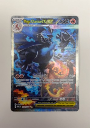 Charizard ex, graded 7.5