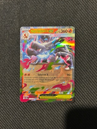 M Charizard EX (Y) graded 7