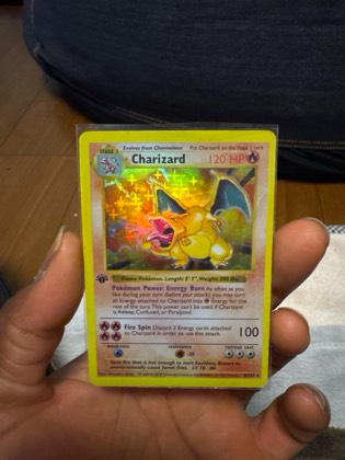 Charizard, graded 5.5