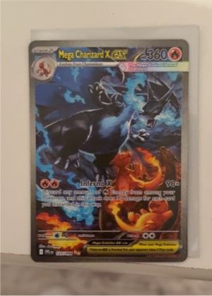 Mega Charizard X ex, graded 9.0