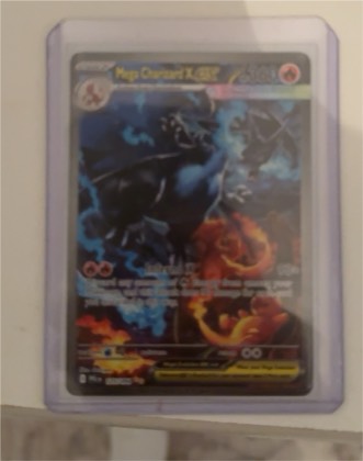 Mega Charizard X ex, graded 9.0