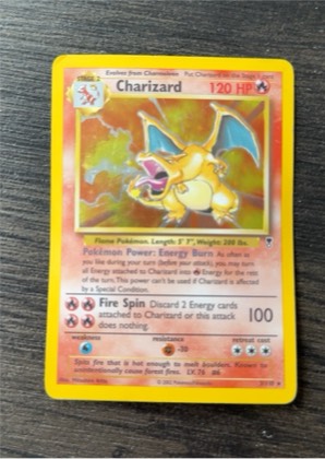 Charizard, graded 3.0