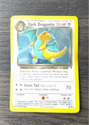 Dark Dragonite, graded 3.0