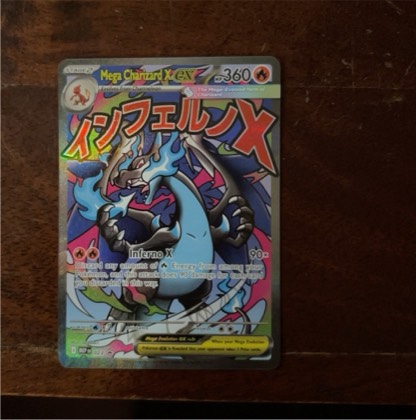 Mega Charizard X ex - 023, graded 9.0