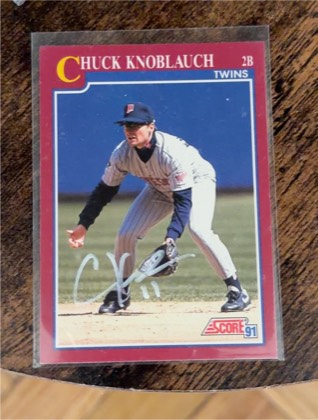 Chuck Knoblauch, graded 8.3