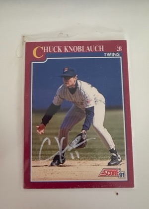 Chuck Knoblauch, graded 8.5