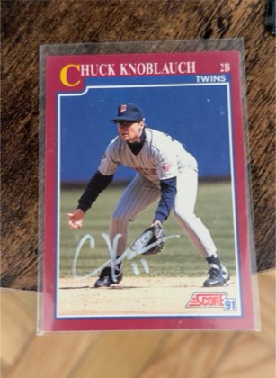 Chuck Knoblauch, graded 8.3