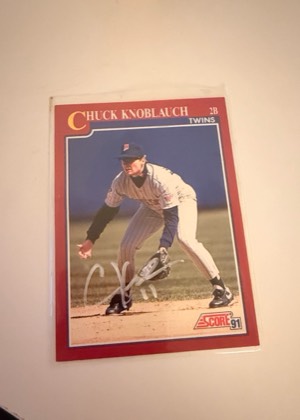 Chuck Knoblauch, graded 8.5