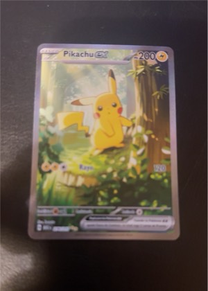Pikachu ex, graded 7.5