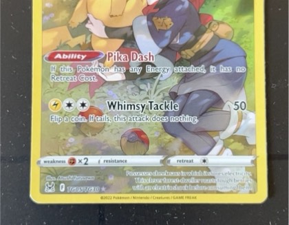Pikachu, graded 9.5