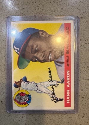 Hank Aaron, graded 8.0