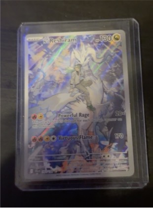 N's Reshiram, graded 9.5