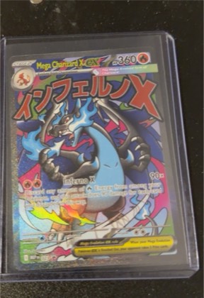 Mega Charizard X ex - 023, graded 2.5