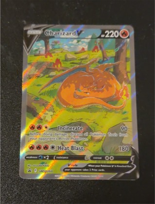 Charizard V - SWSH260 graded 7