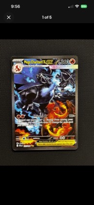 Mega Charizard X ex, graded 9.5