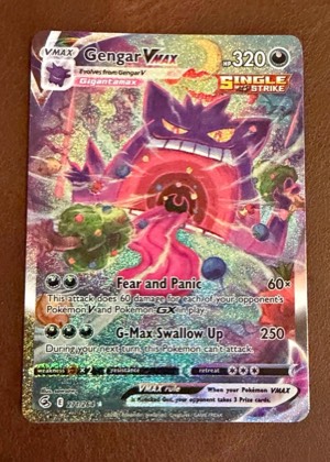 Gengar VMAX (Alternate Art Secret), graded 9.5