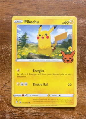 Pikachu, graded 7.0