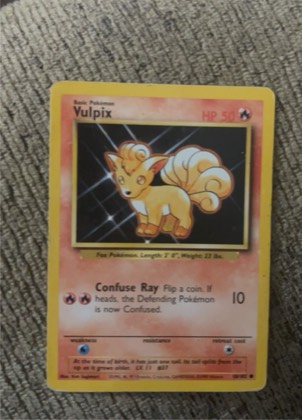 Vulpix, graded 4.0