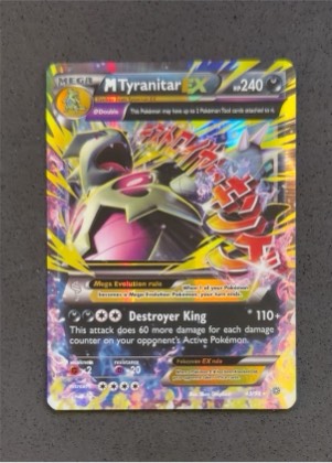 M Tyranitar EX, graded 7.0