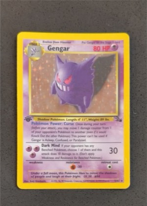Gengar graded 6 & below