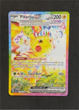 Pikachu ex, graded 10.0