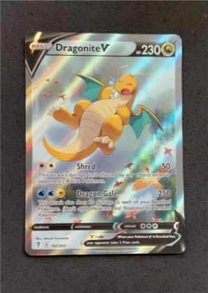 Dragonite V (Alternate Full Art), graded 10.0