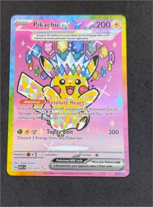 Pikachu ex, graded 10.0