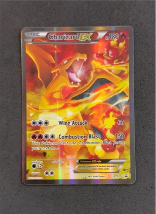 Charizard EX - XY121, graded 7.5