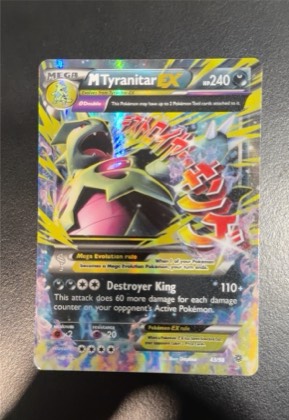 M Tyranitar EX graded 7