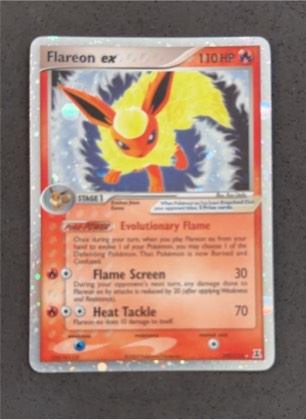 Flareon ex, graded 5.0