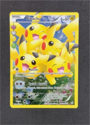 Pikachu (Full Art) graded 9.5