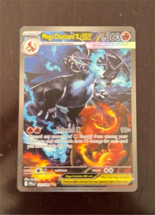 Mega Charizard X ex, graded 9.5