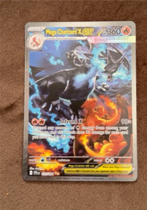 Mega Charizard X ex, graded 9.5