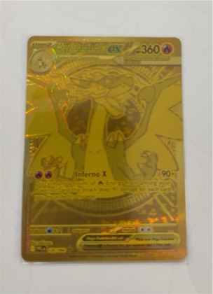 Mega Charizard X ex, graded 5.0