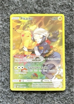Pikachu, graded 7.5