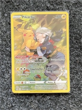 Pikachu graded 8