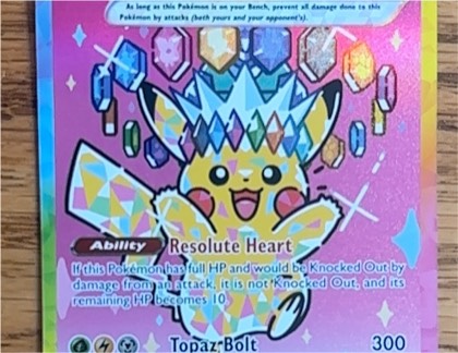 Pikachu ex, graded 9.5