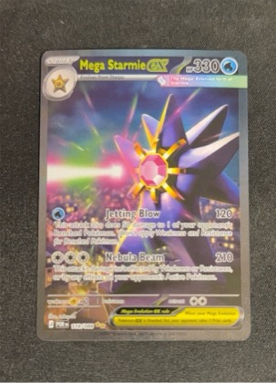 Mega Starmie EX, graded 9.0