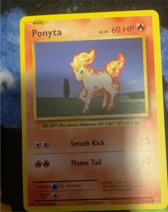 Ponyta, graded 8.0