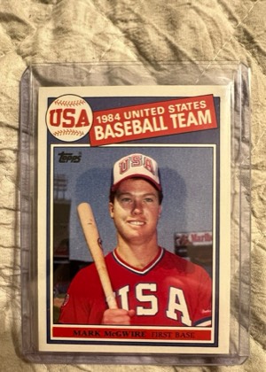 Mark McGwire, graded 8.5