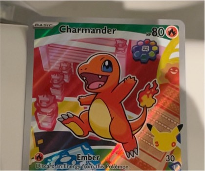 Charmander, graded 3.0