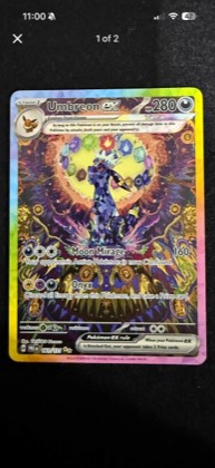 Umbreon, graded 9.8